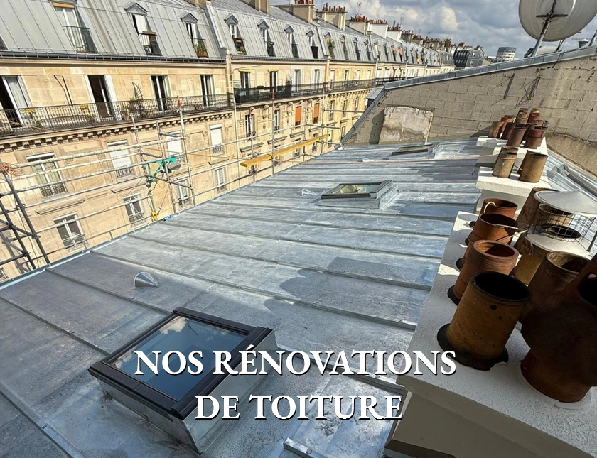 Nos rénovations de toiture