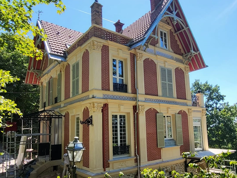Chaîne d'angle d'une façade
