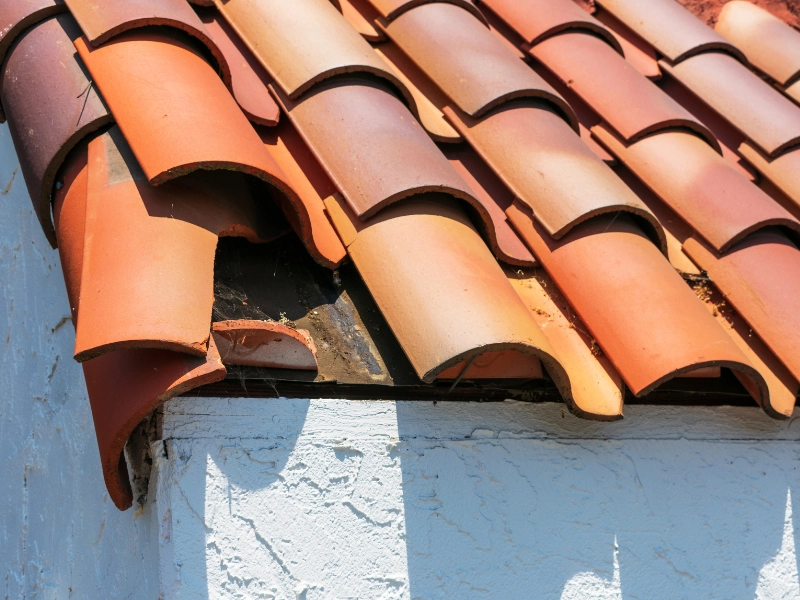 Causes d'une infiltration de toiture