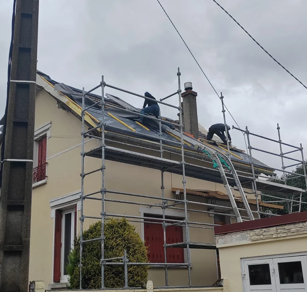Renovation toiture deuil la barre 95