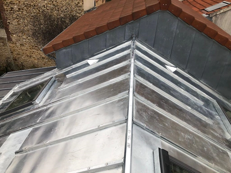 Couverture zinc montreuil
