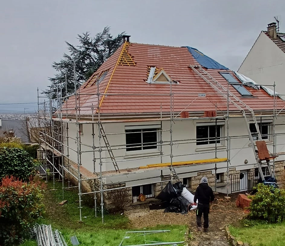 Entreprise toiture triel sur seine
