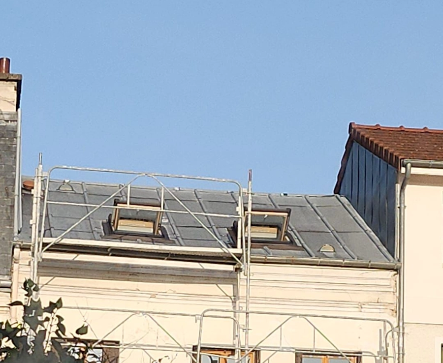 Renovation couverture zinc montreuil