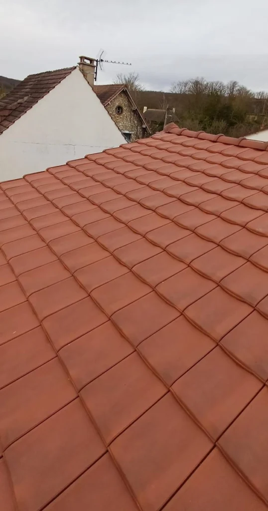 Renovation de toiture en tuiles