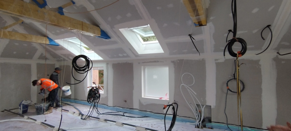 Amenagement interieur surelevation chatou