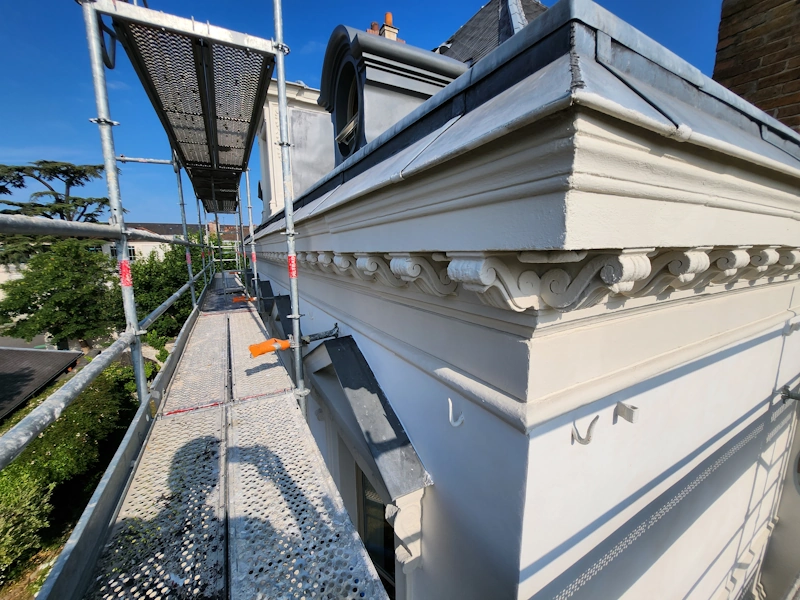 Entreprise de couverture pour monument historique
