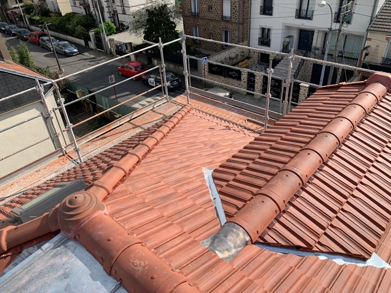 Rénovation d'une toiture Le Raincy 93