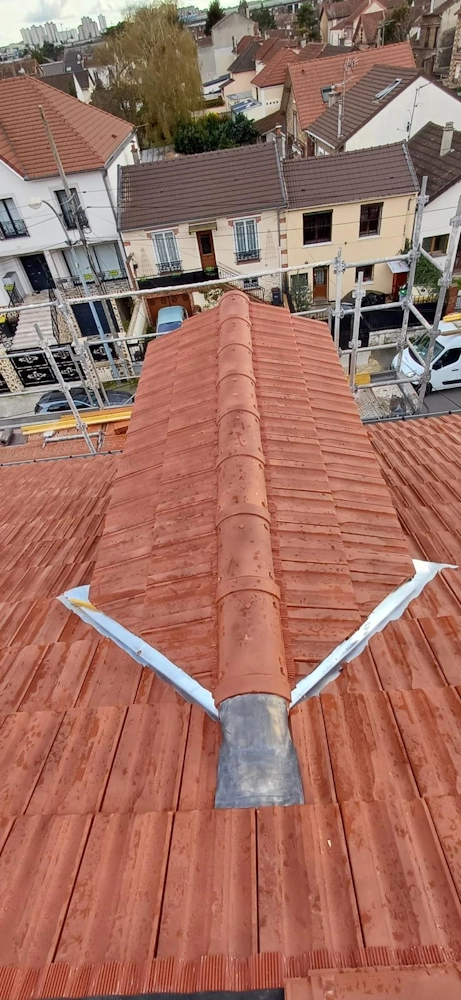 Detail toiture le raincy 93