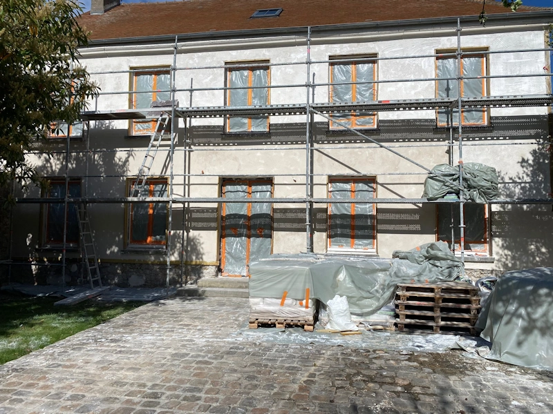 Enduit de facade gif sur yvette 91190