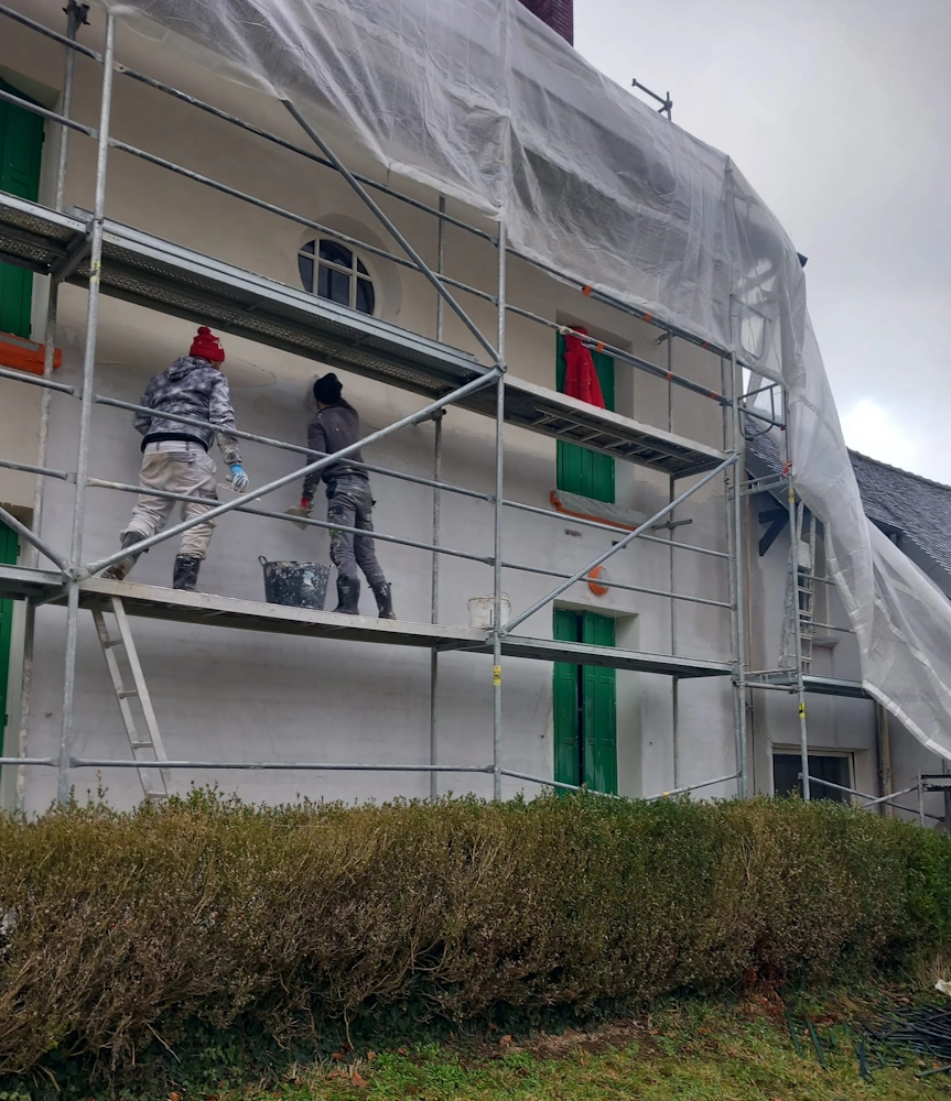 Entreprise de ravalement a la chaux