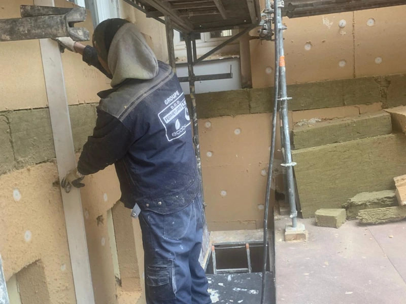 Isolation extérieure d'une copropriété