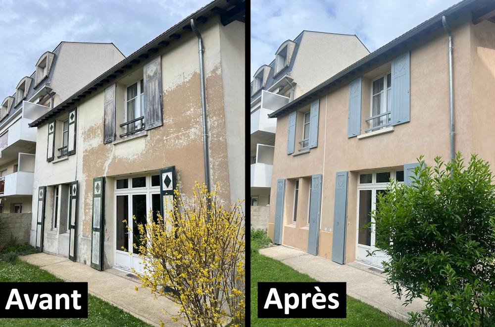 Ravalement Versailles : avant/après