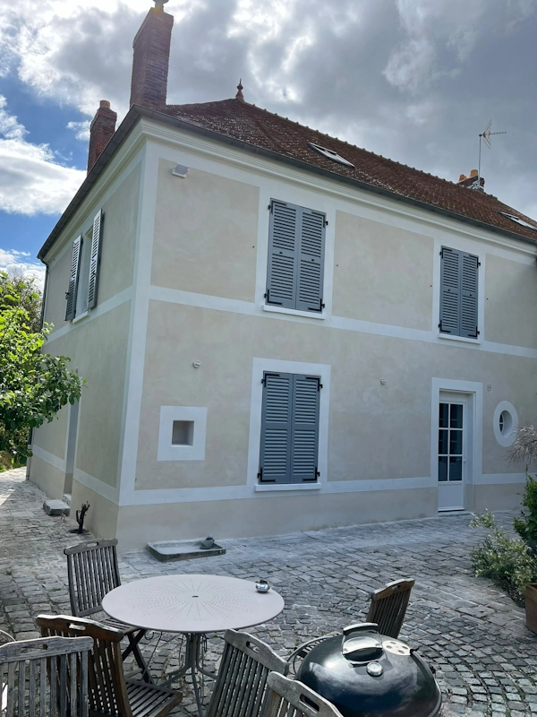 Ravalement de facade a la chaux gif sur yvette 91190