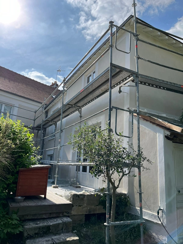 Ravalement de facade ancienne gif sur yvette 91190