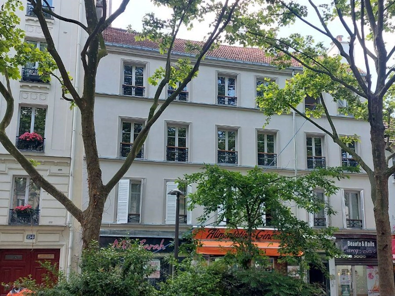 Nos ravalements Ravalement de façade d'un immeuble à Paris 19e