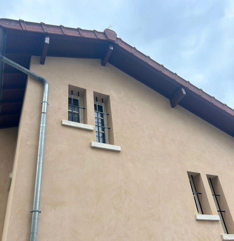 Rénovation pignon maison