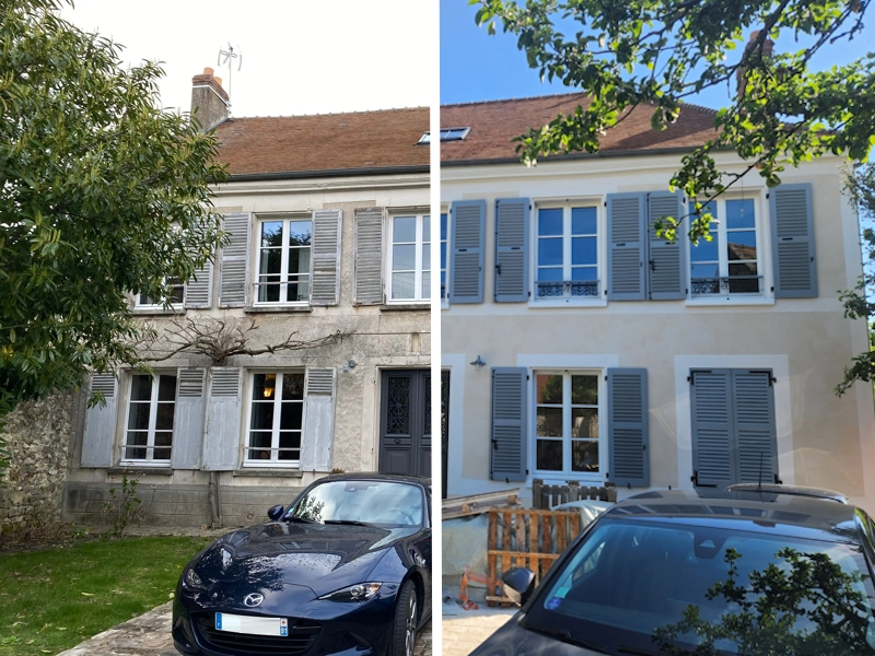 Enduit de façade à Paris et en Île-de-France Ravalement plâtre et chaux