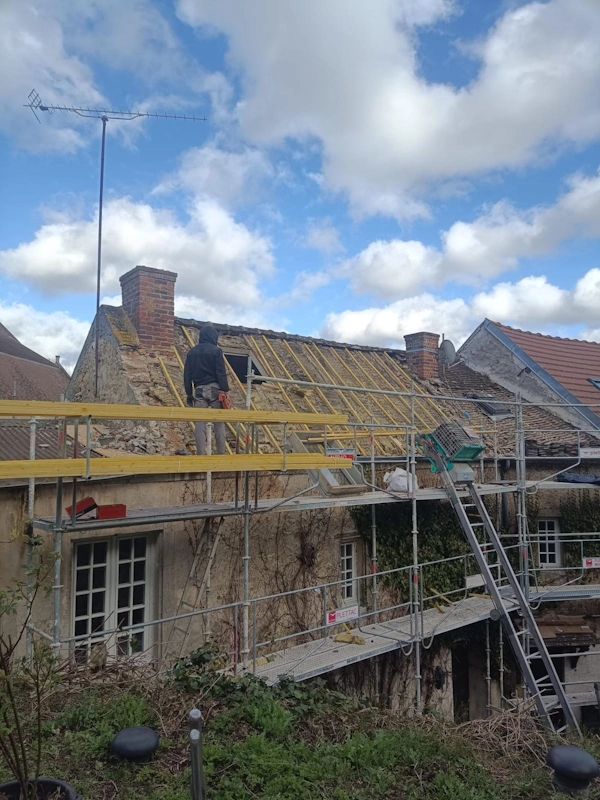Refection de toiture presles 95