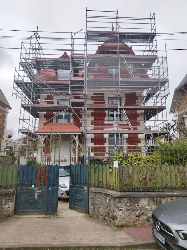 Renovation de facade saint maur les fosses