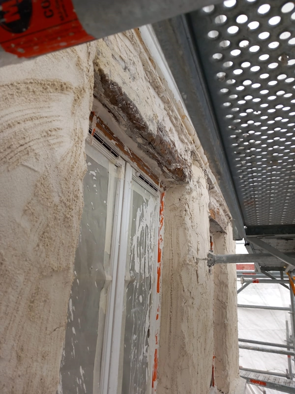 Renovation facade paris 19