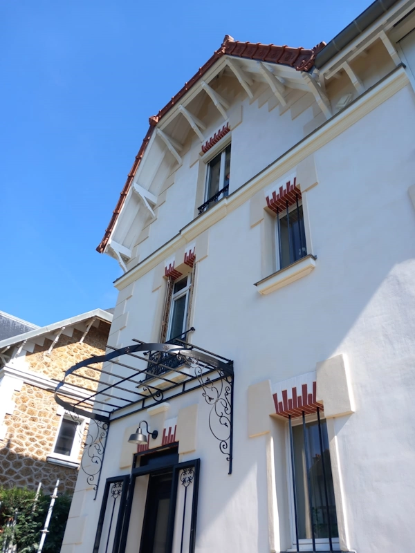 Restauration de facade saint maur les fosses