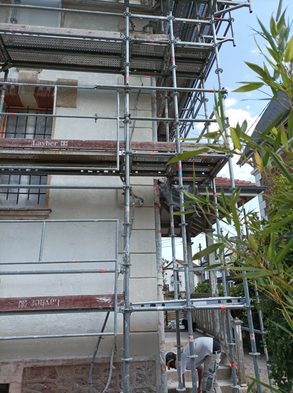 Restauration de facade a saint maur des fosses
