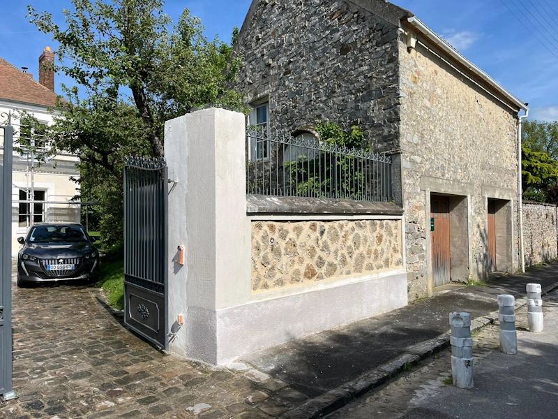 Restauration muret gif sur yvette