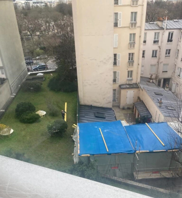 Chantier surelevation paris 14