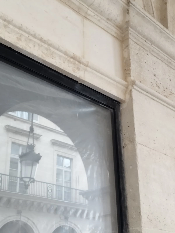 Detail pierre de taille facade