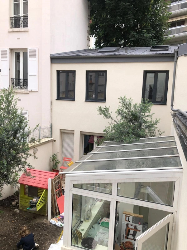 Surelevation de maison paris 14