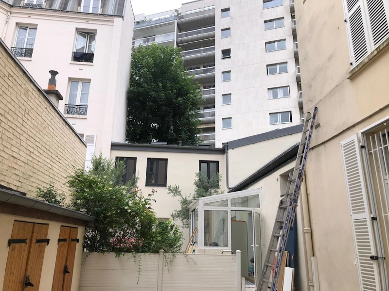 Surelevation maison parisienne