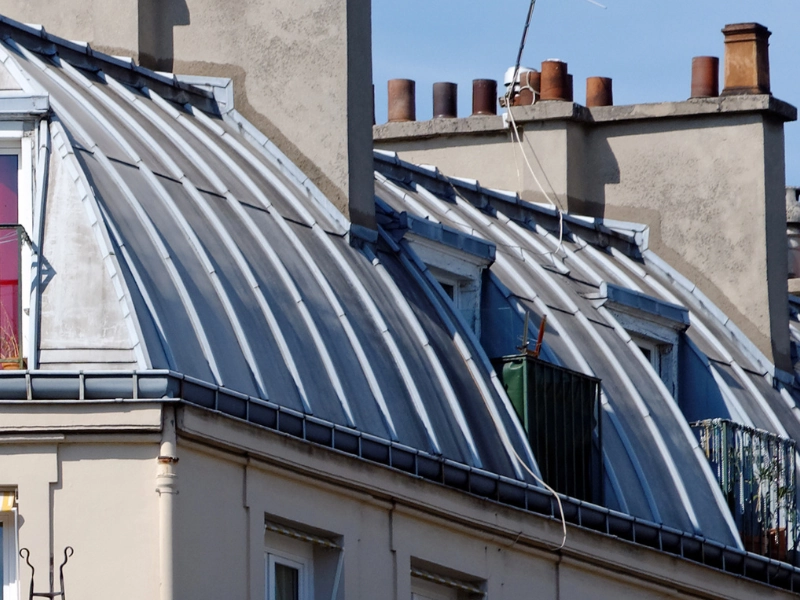 Couleur couverture zinc ancienne