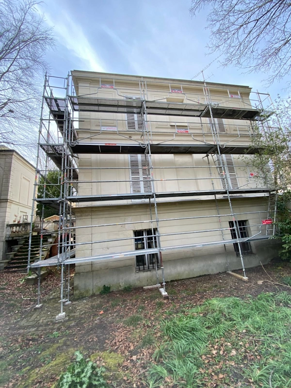 Echafaudage facade viroflay