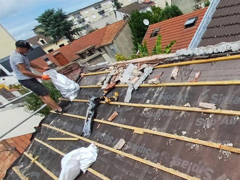 Cout réparation toiture
