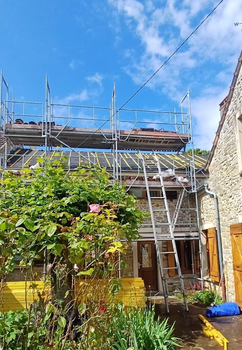 Renovation toiture ancienne 77