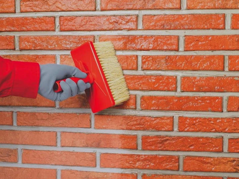 Hydrofuger sa façade
