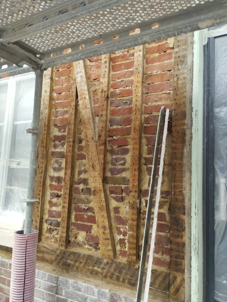Renovation de facade a colombages franconville