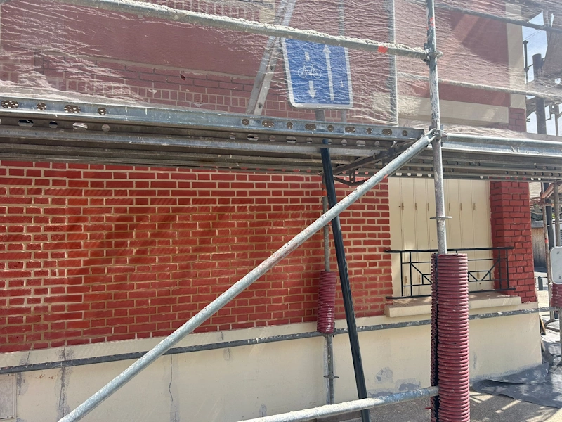 Renovation de facade a romainville 93230