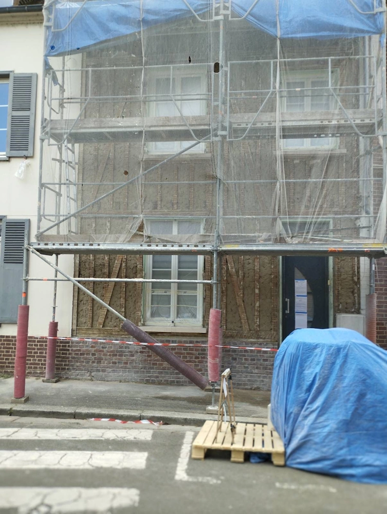 Restauration de facade franconville 95130