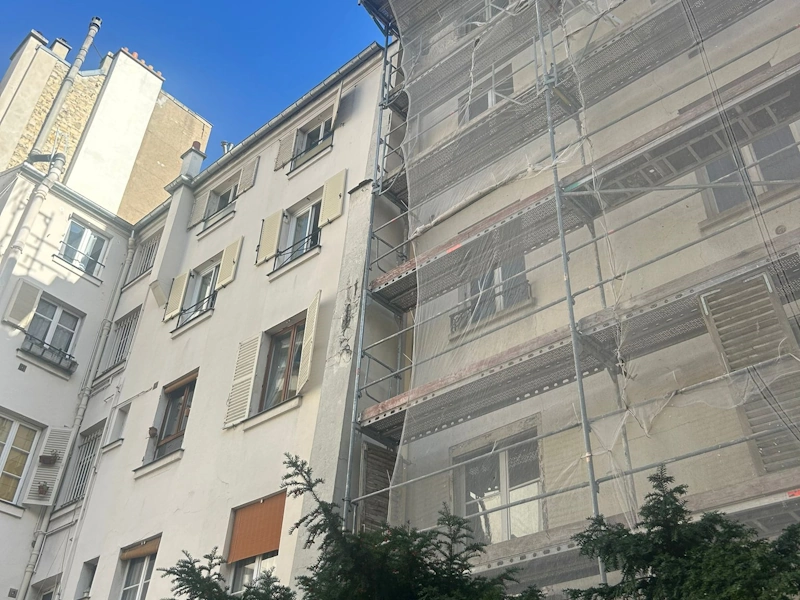 Ravalement façade immeuble en copropriété