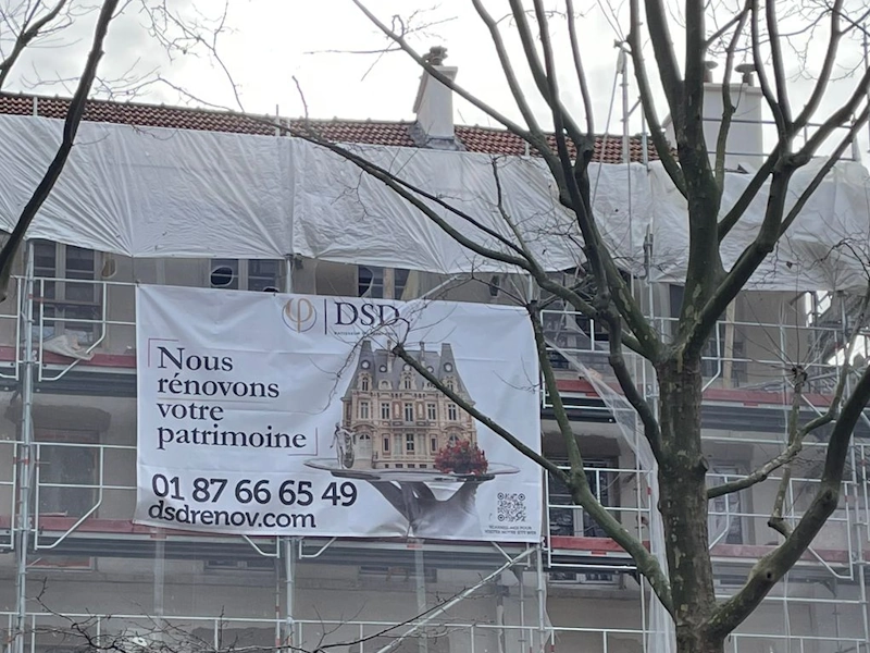 Entreprise de ravalement de façade 75 (Paris) Réhabilitation à Paris et en Île-de-France