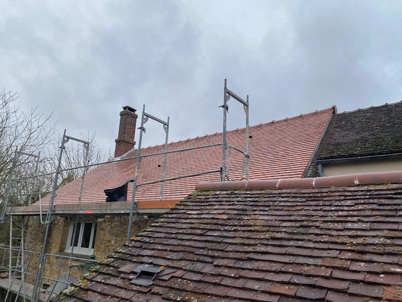 Renovation toiture tuiles plates