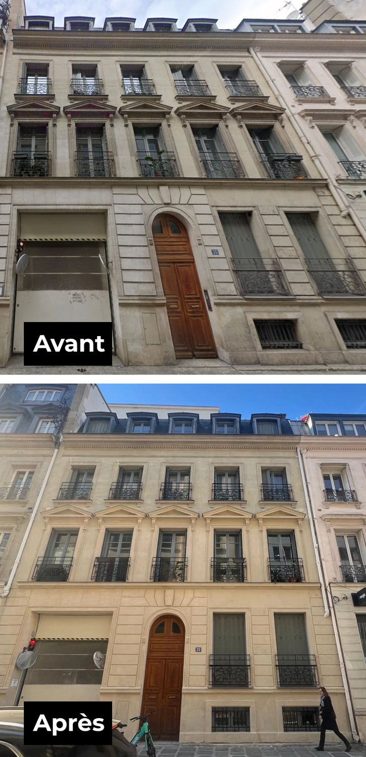 Ravalement de façade 8e arrondissement