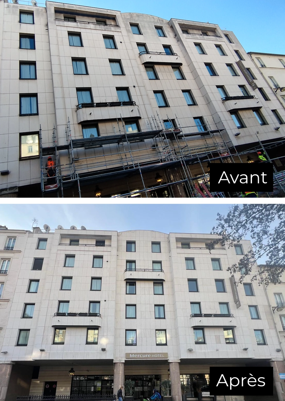 Nettoyage facade paris 75