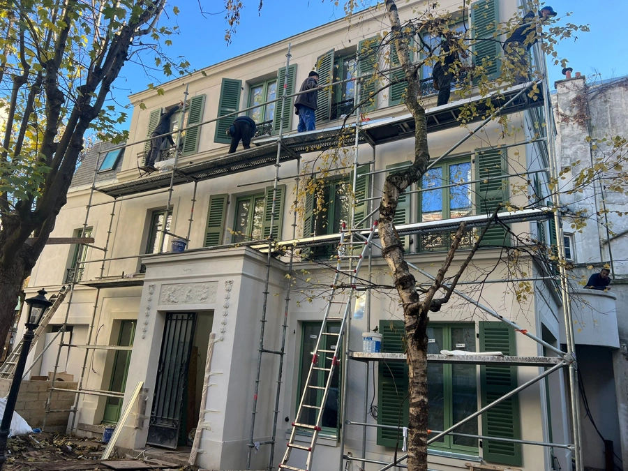 Ravalement de facade a paris