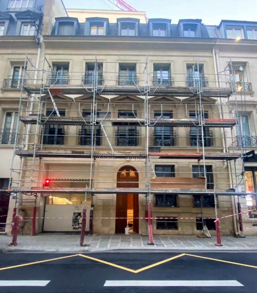 Ravalement de facade pierre de taille paris 8