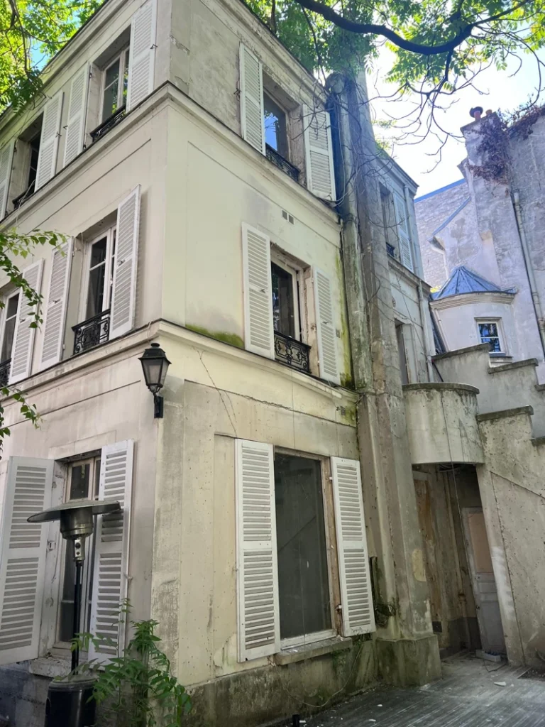 Restauration de facade parisienne