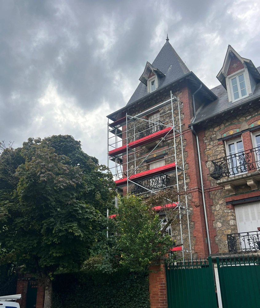 Pose echafaudage saint cloud 92210