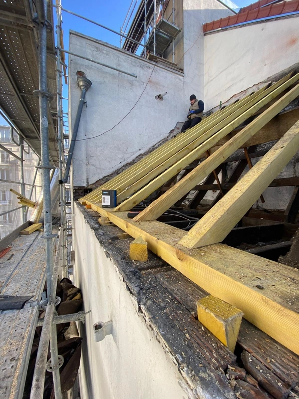 Renovation de charpente paris 19e