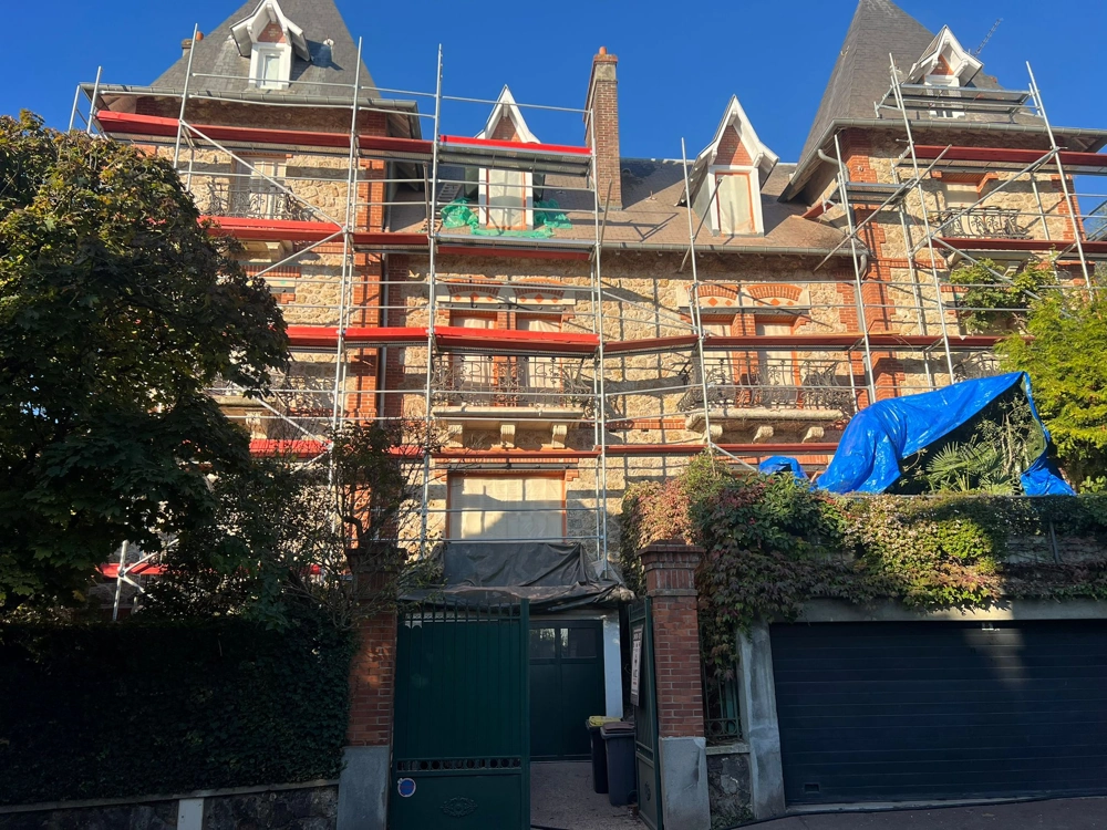 Renovation de facade saint cloud 92